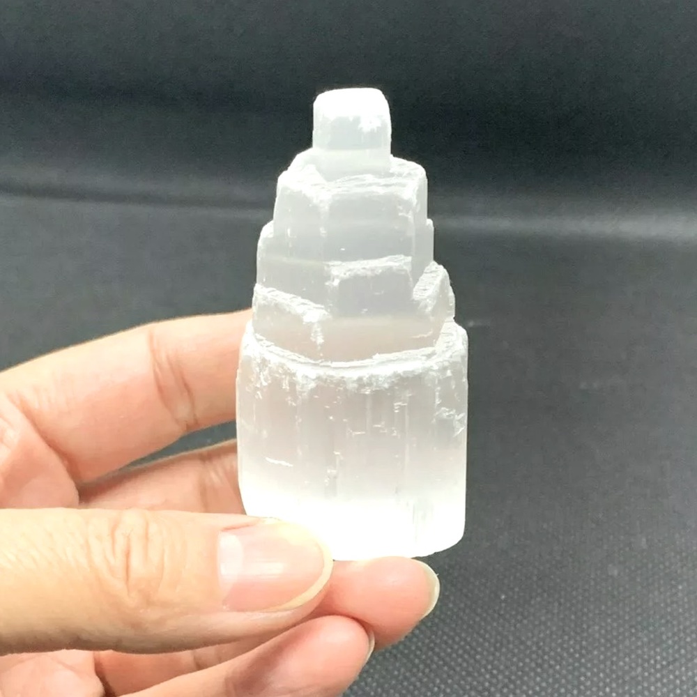 Genuine Selenite home protection (Set of four towers) - Picture 3 of 5